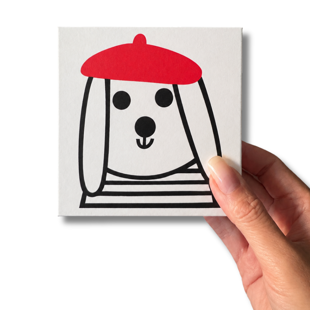 J'adore Dog | Large Square Matchbox