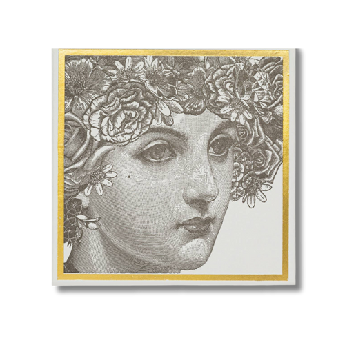 Beautiful Lady | Large Square Matchbox