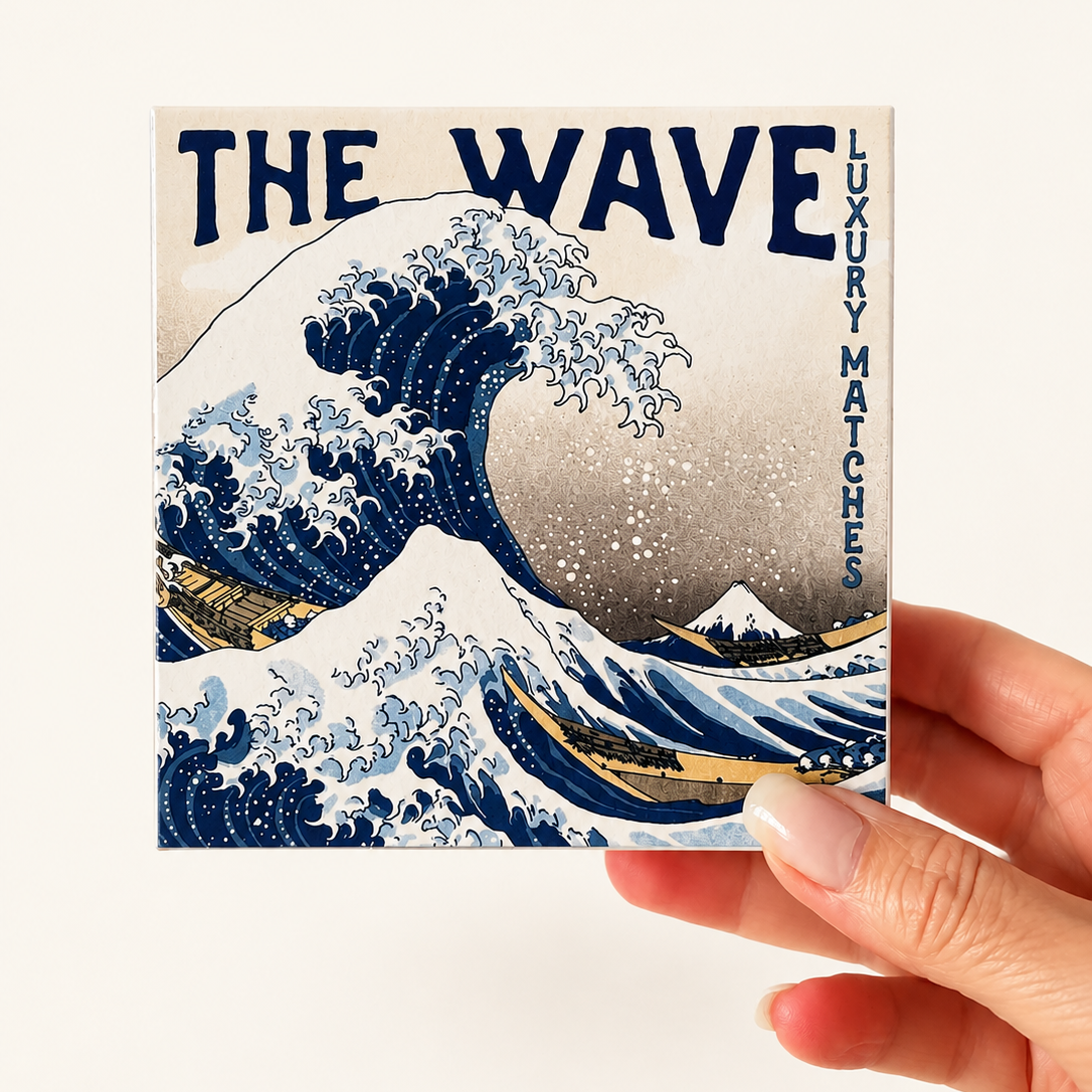 The Wave | Large Square Matchbox