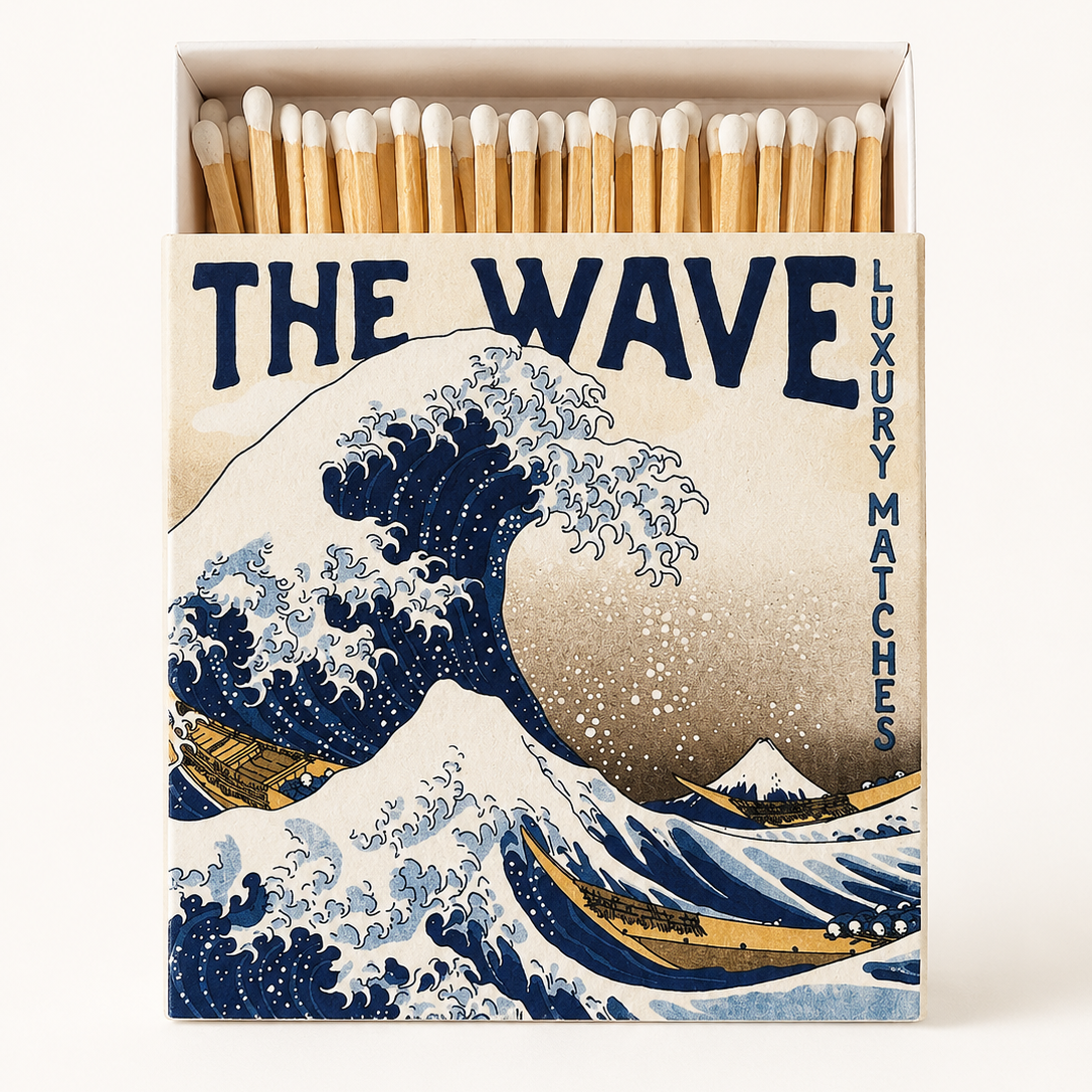 The Wave | Large Square Matchbox