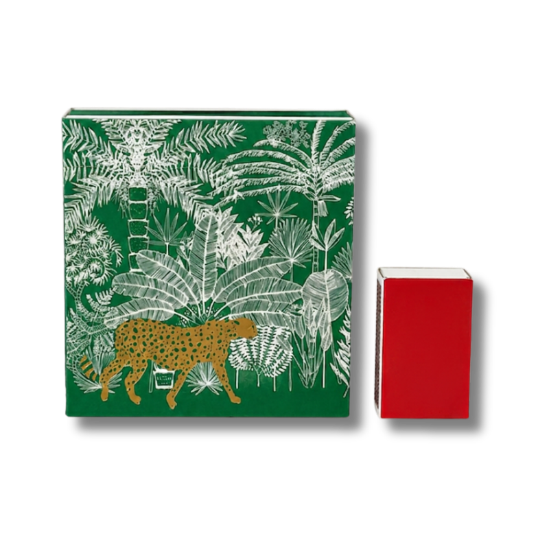Jungle Cat | Large Square Matchbox